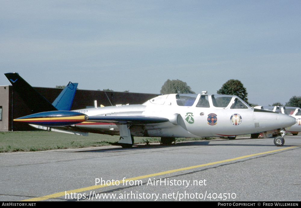 Aircraft Photo of MT36 | Fouga CM-170R Magister | Belgium - Air Force | AirHistory.net #404510