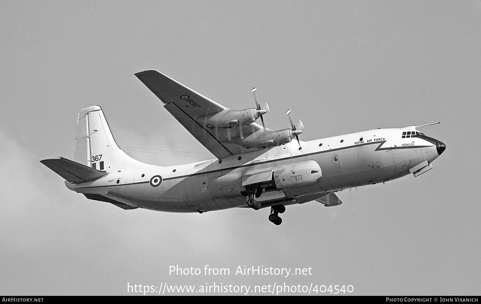 Aircraft Photo of XR367 | Short SC.5 Belfast C1 | UK - Air Force | AirHistory.net #404540