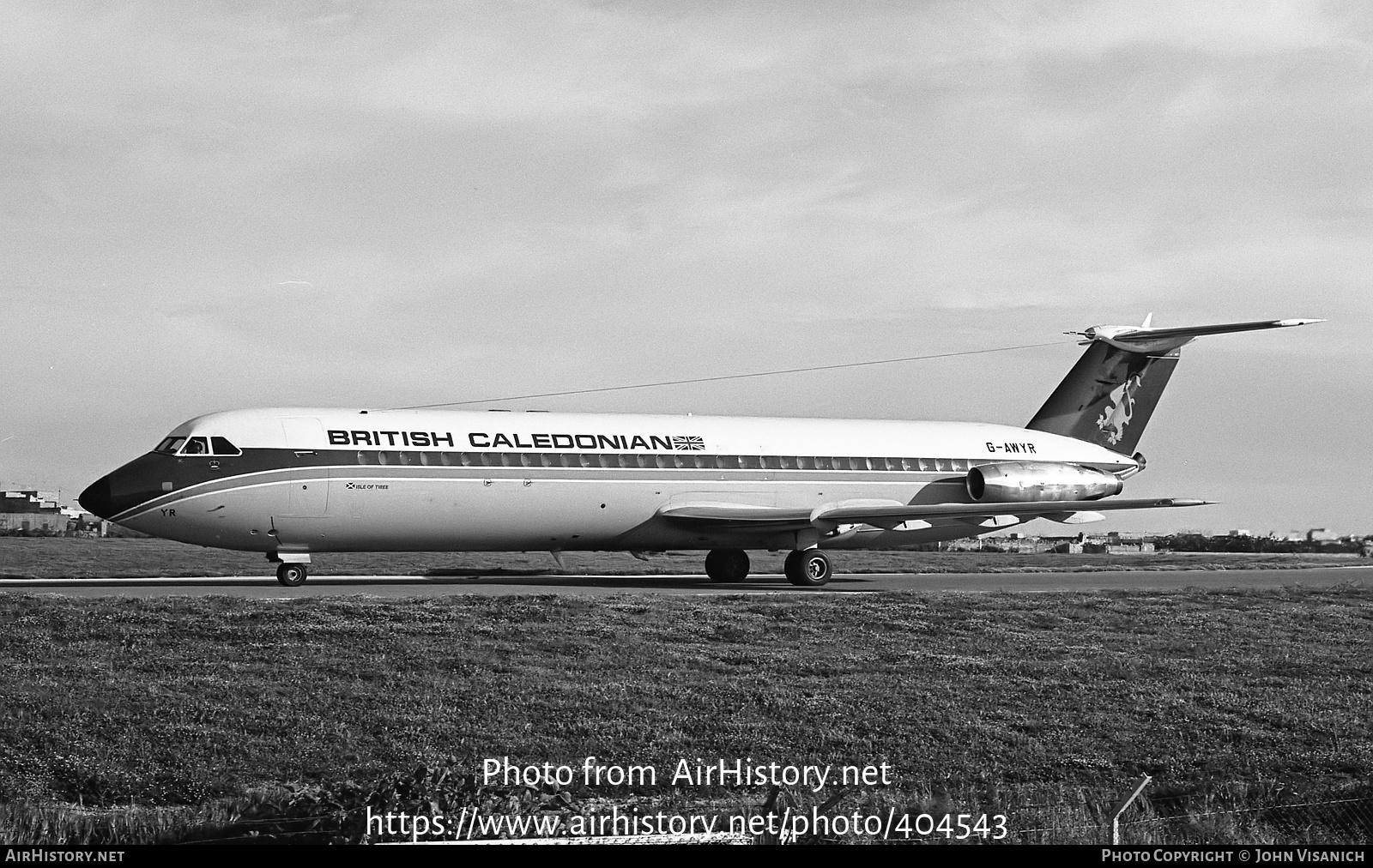 Aircraft Photo of G-AWYR | BAC 111-501EX One-Eleven | British Caledonian Airways | AirHistory.net #404543