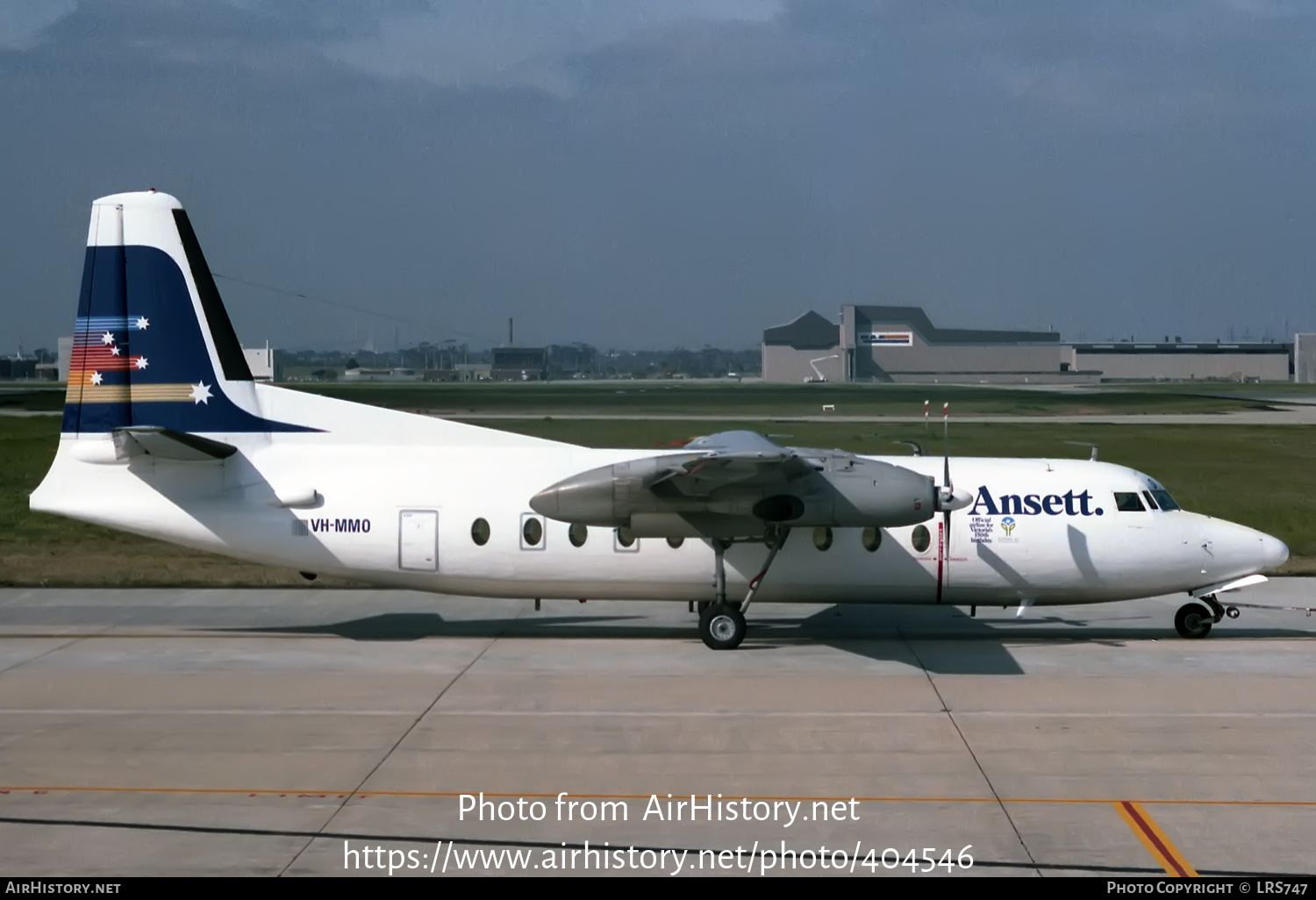 Aircraft Photo of VH-MMO | Fokker F27-200 Friendship | Ansett | AirHistory.net #404546