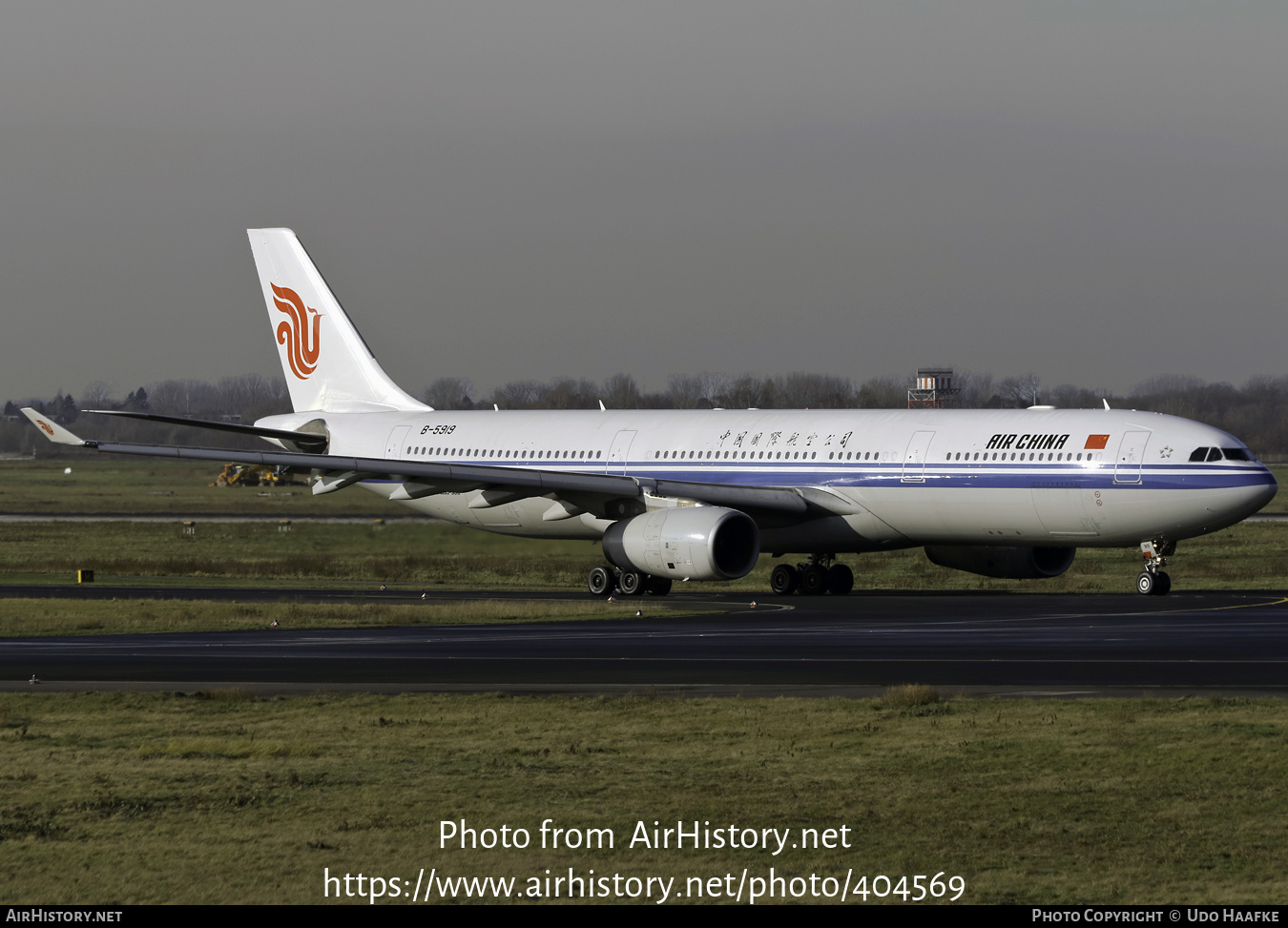 Aircraft Photo of B-5919 | Airbus A330-343 | Air China | AirHistory.net #404569