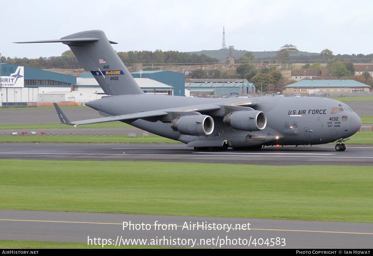 Aircraft Photo of 04-4132 / 44132 | Boeing C-17A Globemaster III | USA - Air Force | AirHistory.net #404583