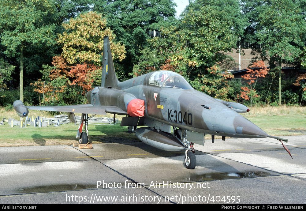 Aircraft Photo of K-3040 | Canadair NF-5A | Netherlands - Air Force | AirHistory.net #404595