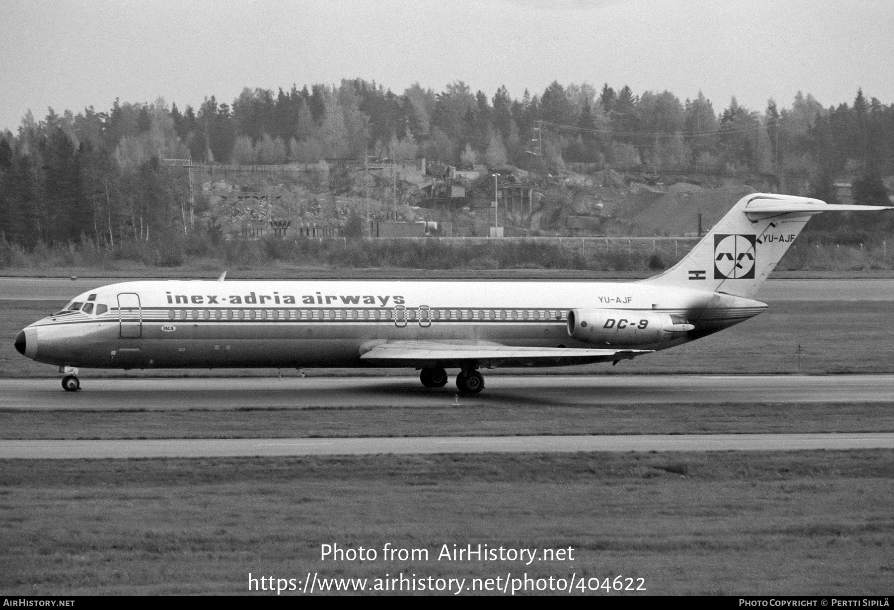 Aircraft Photo of YU-AJF | McDonnell Douglas DC-9-32 | Inex-Adria Airways | AirHistory.net #404622