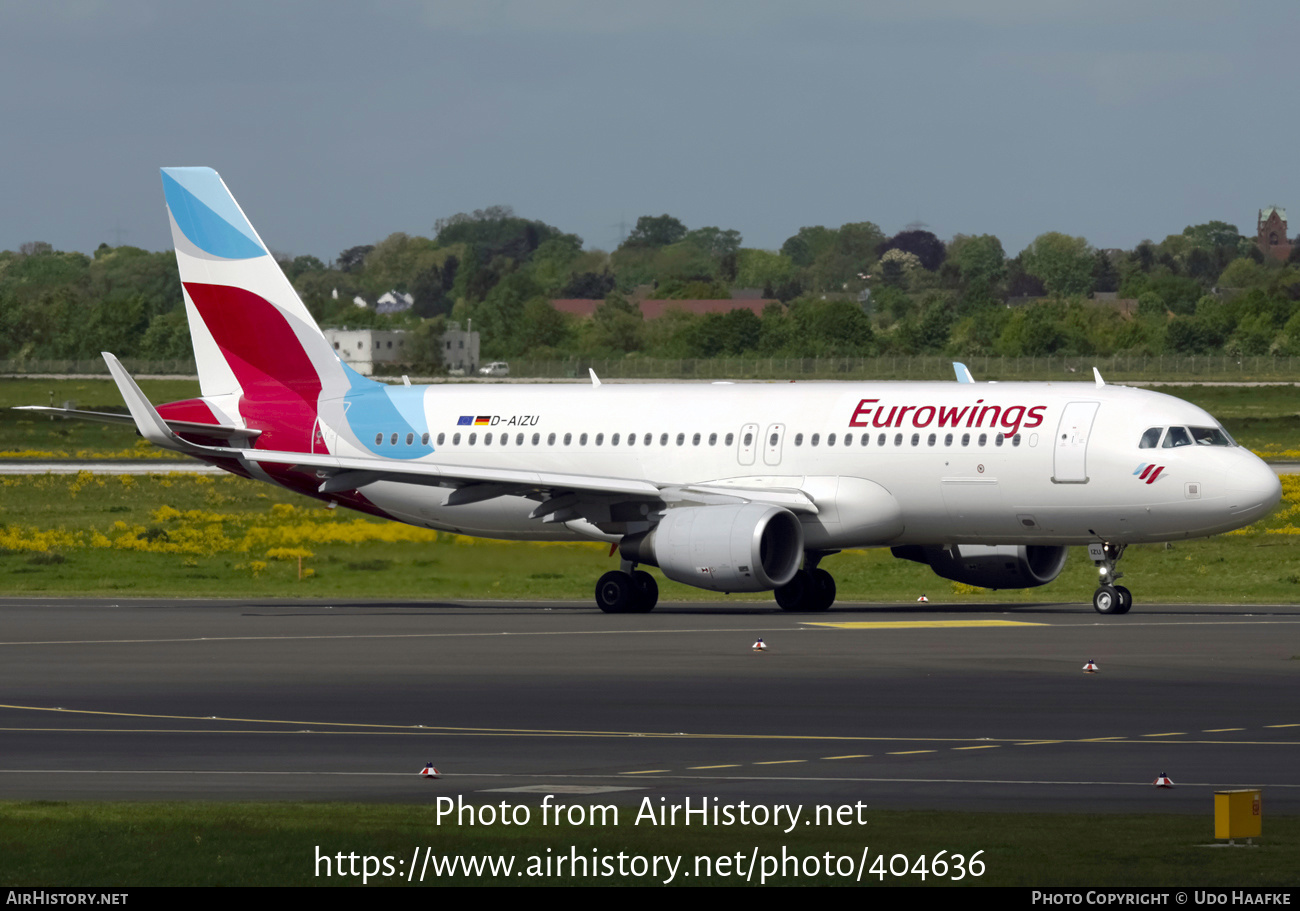 Aircraft Photo of D-AIZU | Airbus A320-214 | Eurowings | AirHistory.net #404636