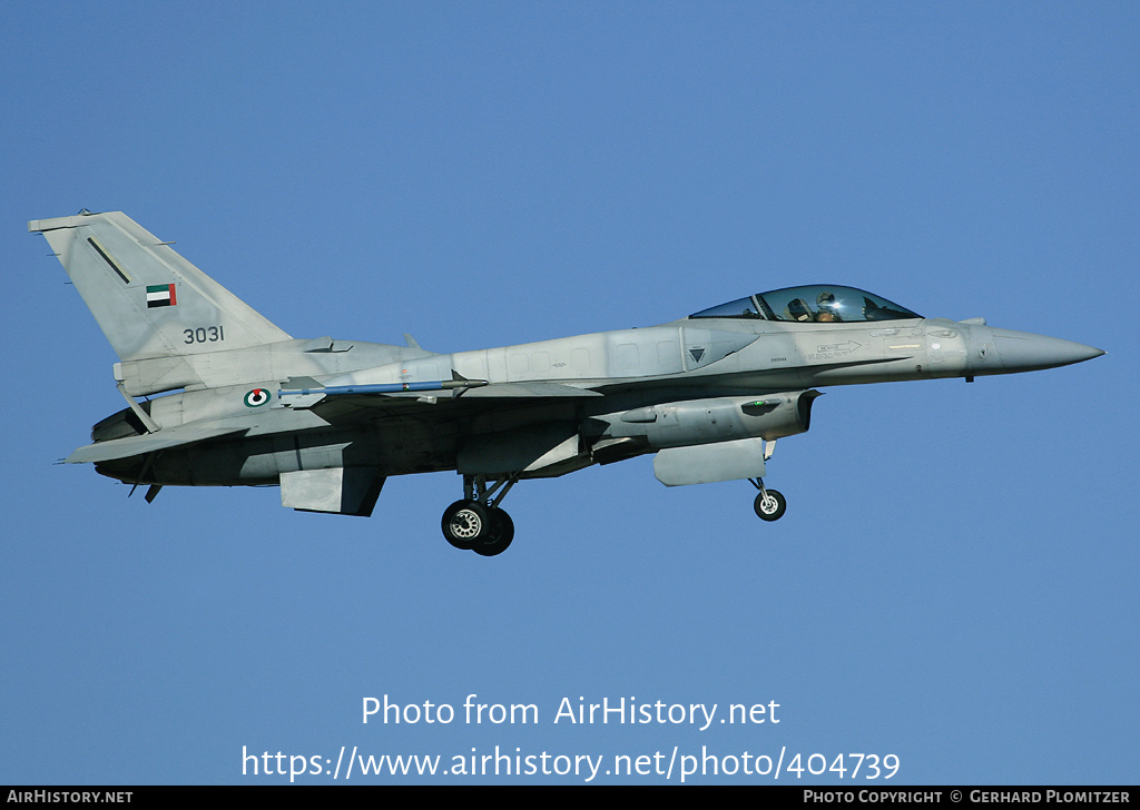 Aircraft Photo of 3031 | Lockheed Martin F-16E Fighting Falcon | United Arab Emirates - Air Force | AirHistory.net #404739