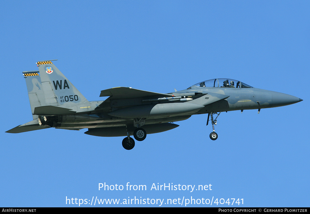 Aircraft Photo of 83-0050 | McDonnell Douglas F-15D Eagle | USA - Air Force | AirHistory.net #404741