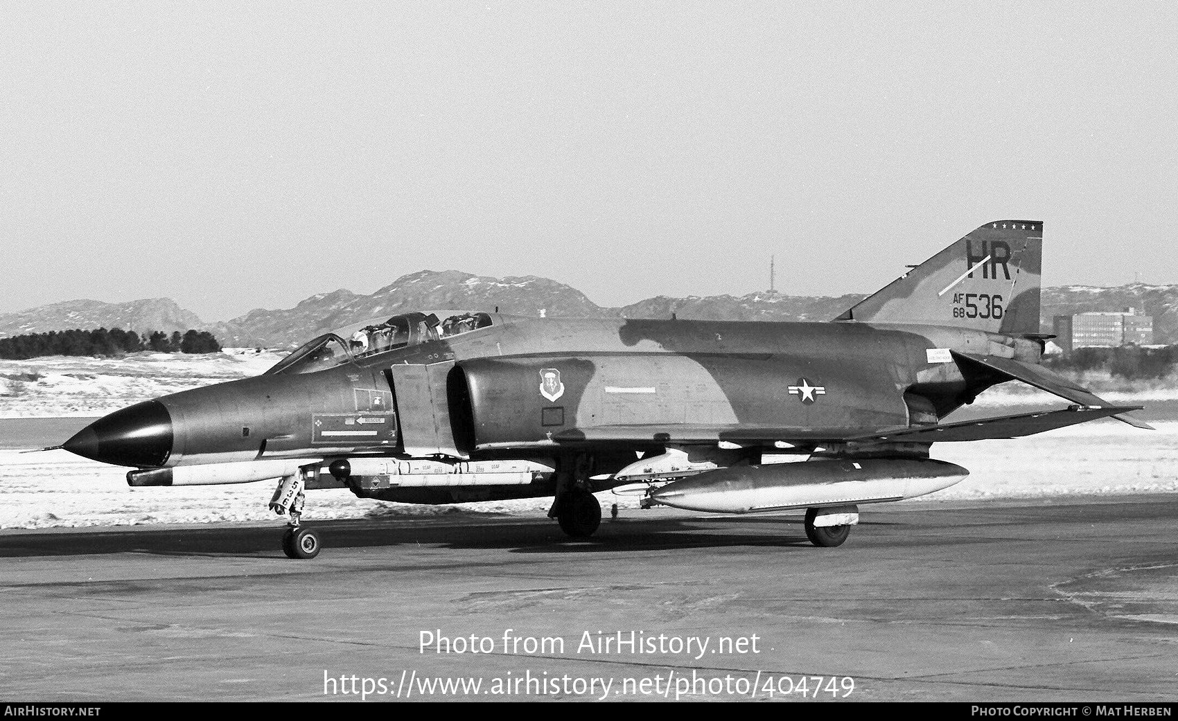 Aircraft Photo of 68-0536 / AF68-536 | McDonnell Douglas F-4E Phantom II | USA - Air Force | AirHistory.net #404749