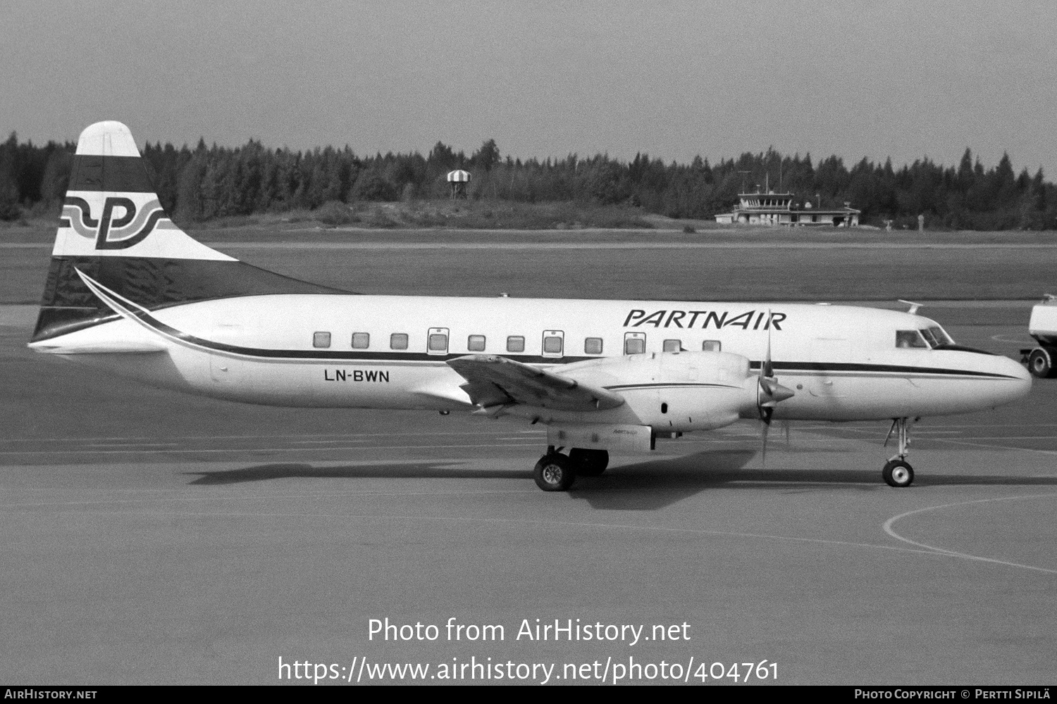 Aircraft Photo of LN-BWN | Convair 580 | Partnair | AirHistory.net #404761