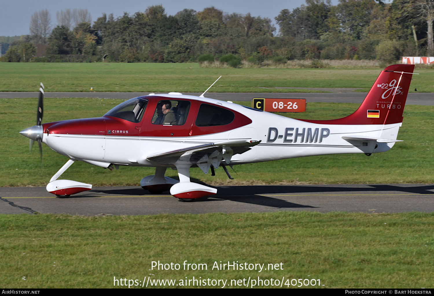 Aircraft Photo of D-EHMP | Cirrus SR-22 G3-GTSX Turbo | AirHistory.net #405001