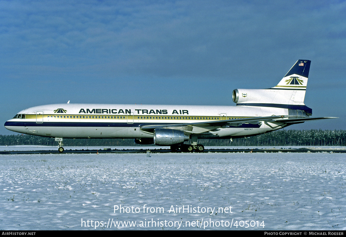 Aircraft Photo of N187AT | Lockheed L-1011-385-1 TriStar 50 | American Trans Air - ATA | AirHistory.net #405014