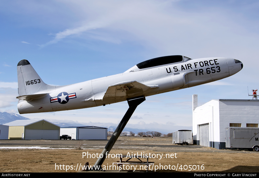 Aircraft Photo of 51-6653 / 16653 | Lockheed T-33A | USA - Air Force | AirHistory.net #405016