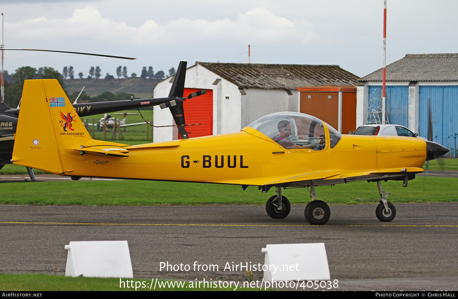 Aircraft Photo of G-BUUL | Slingsby T-67M Firefly Mk2 | Air Midwest Flight Acadamy | AirHistory.net #405038