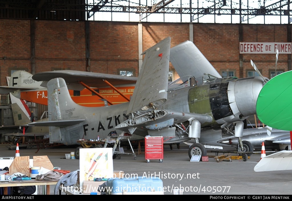 Aircraft Photo of F-AZKY / 126937 | Douglas AD-4NA Skyraider | AirHistory.net #405077