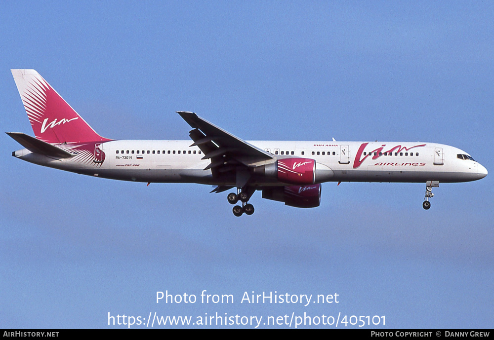 Aircraft Photo of RA-73014 | Boeing 757-230 | VIM Airlines | AirHistory.net #405101