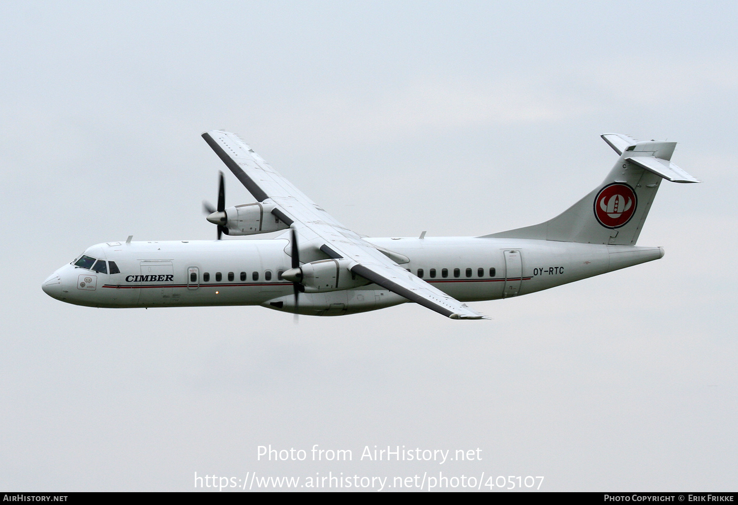 Aircraft Photo of OY-RTC | ATR ATR-72-202 | Cimber Air | AirHistory.net #405107