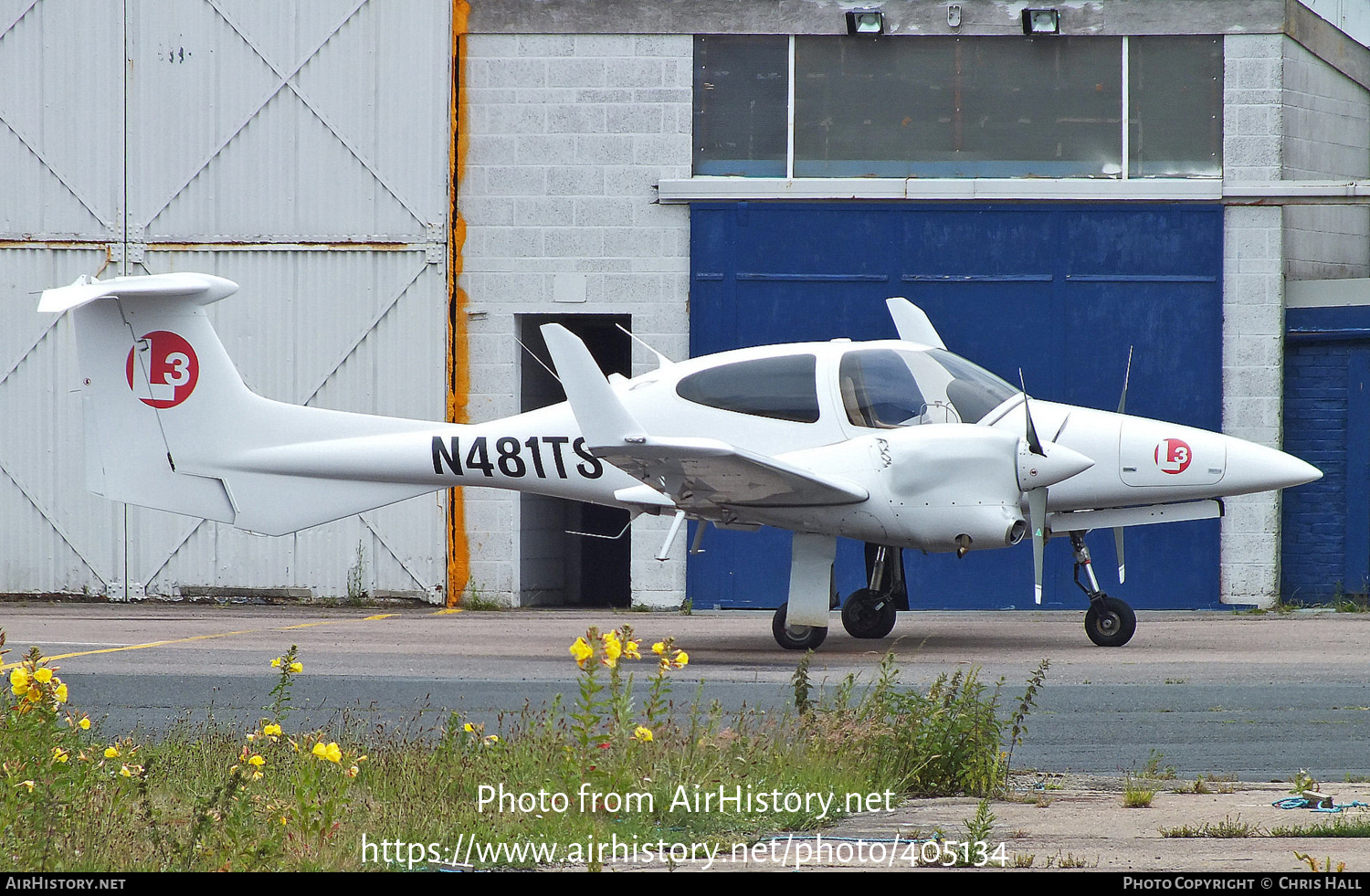 Aircraft Photo of N481TS | Diamond DA42 Twin Star | L3 Airline Academy | AirHistory.net #405134