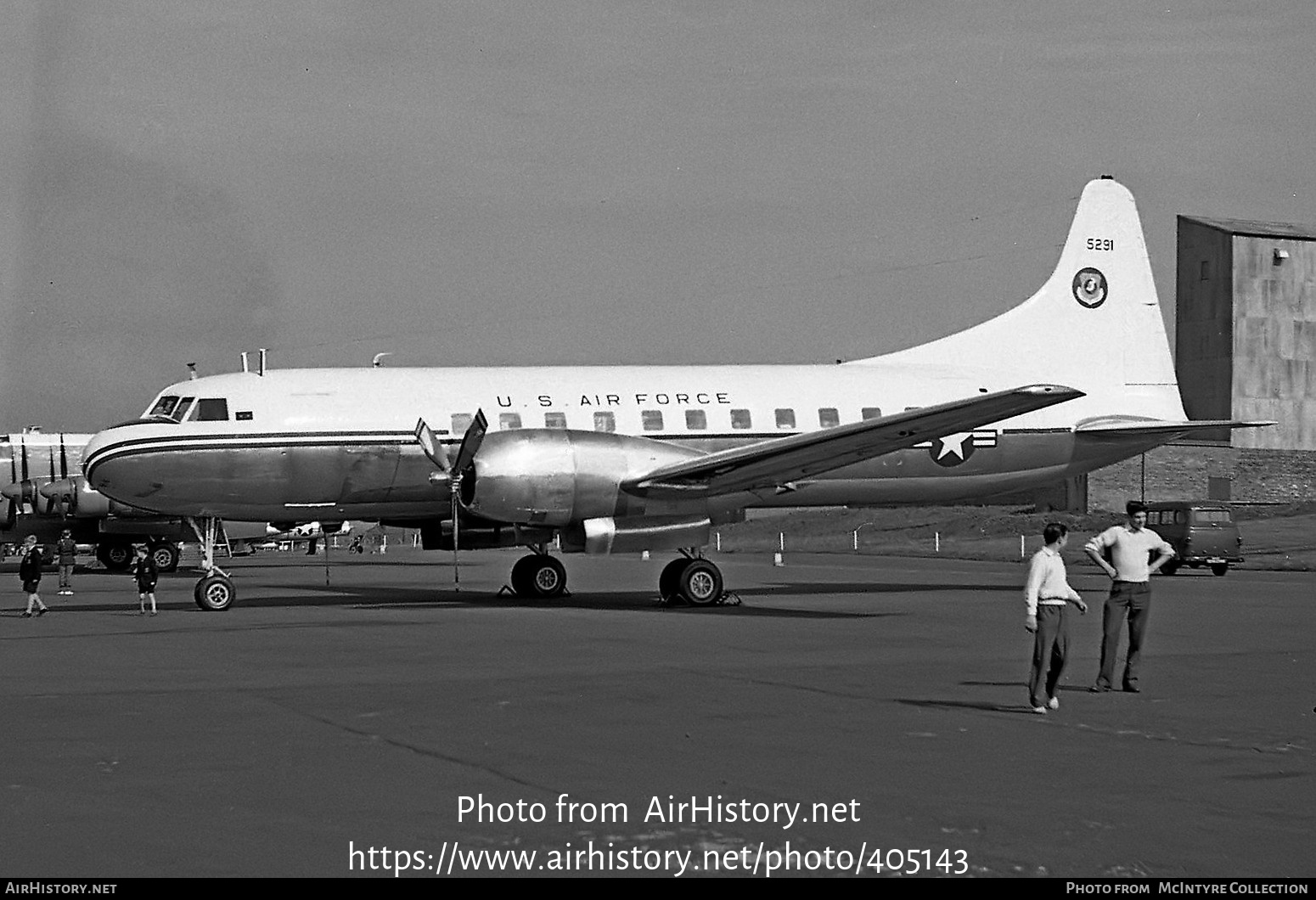 Aircraft Photo of 55-291 / 5291 | Convair VC-131D | USA - Air Force | AirHistory.net #405143