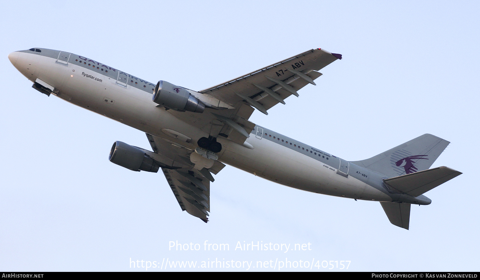 Aircraft Photo of A7-ABV | Airbus A300B4-622R | Qatar Airways | AirHistory.net #405157