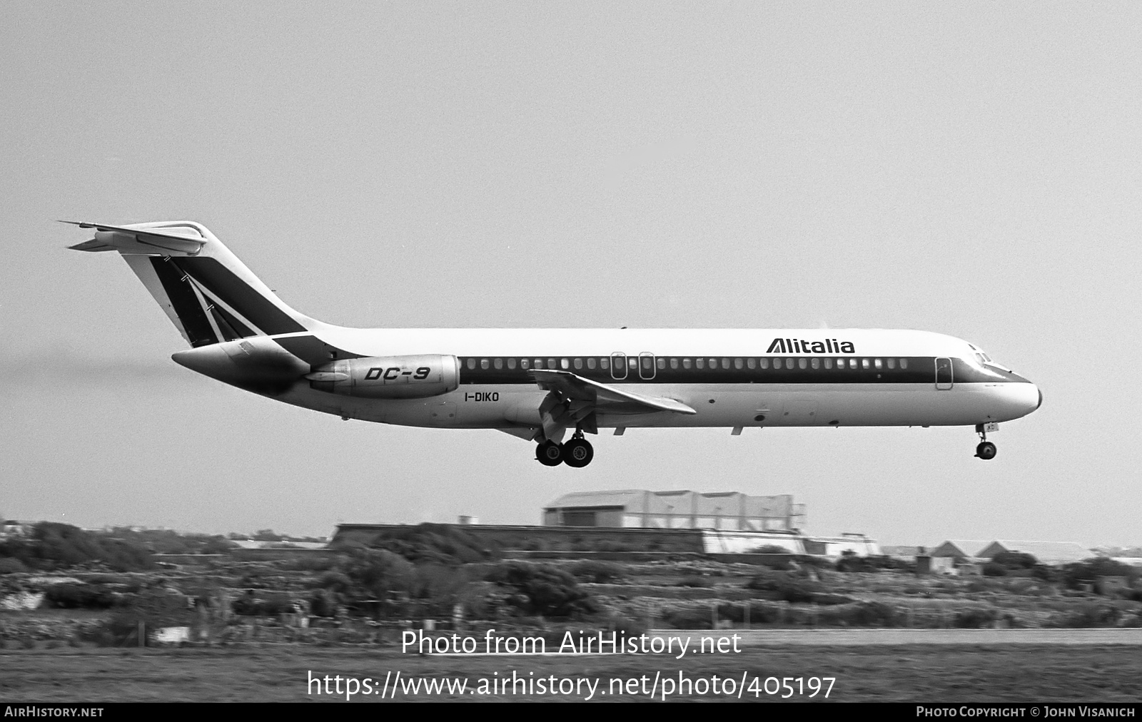 Aircraft Photo of I-DIKO | McDonnell Douglas DC-9-32 | Alitalia | AirHistory.net #405197