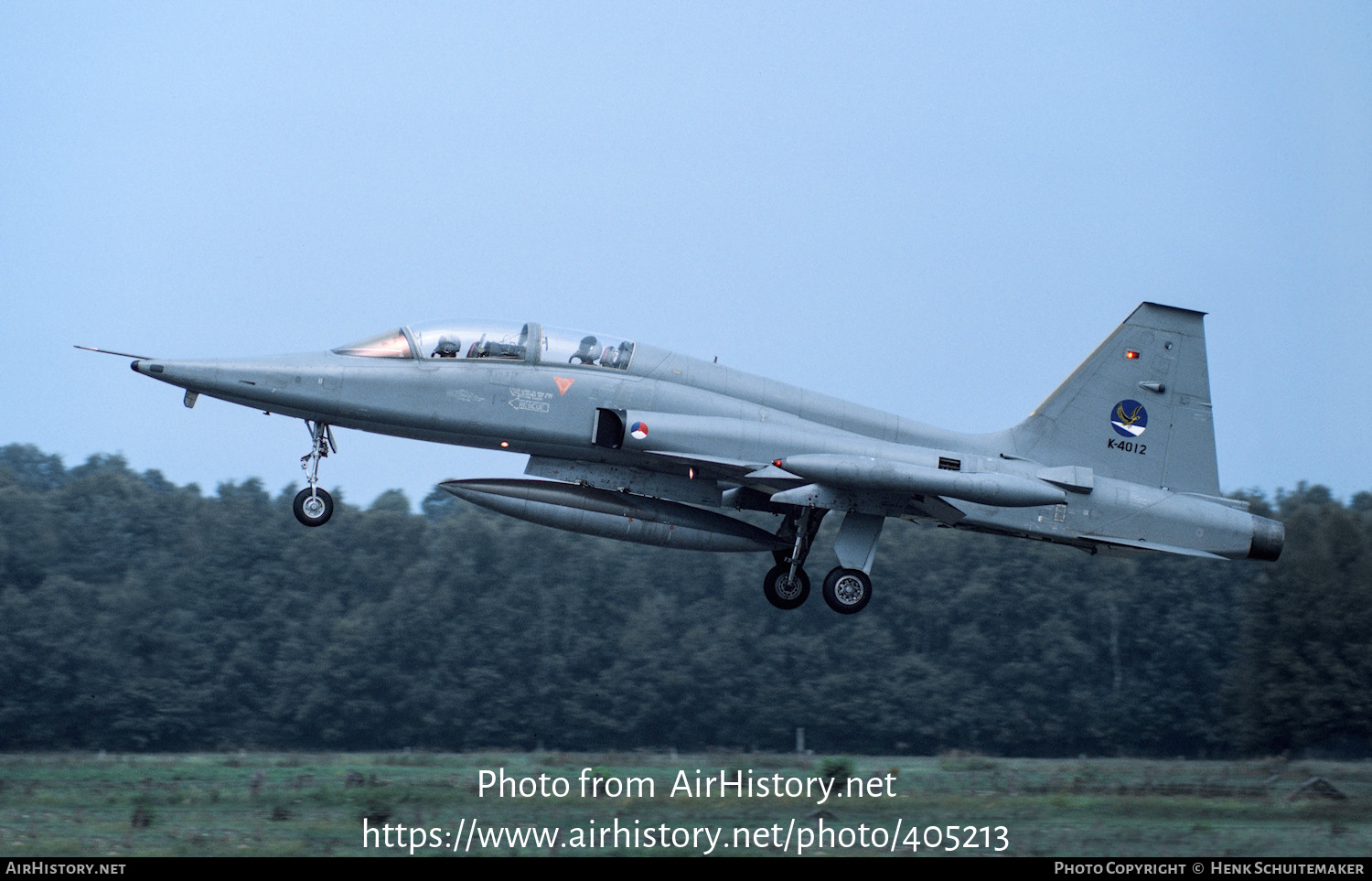 Aircraft Photo of K-4012 | Canadair NF-5B | Netherlands - Air Force | AirHistory.net #405213