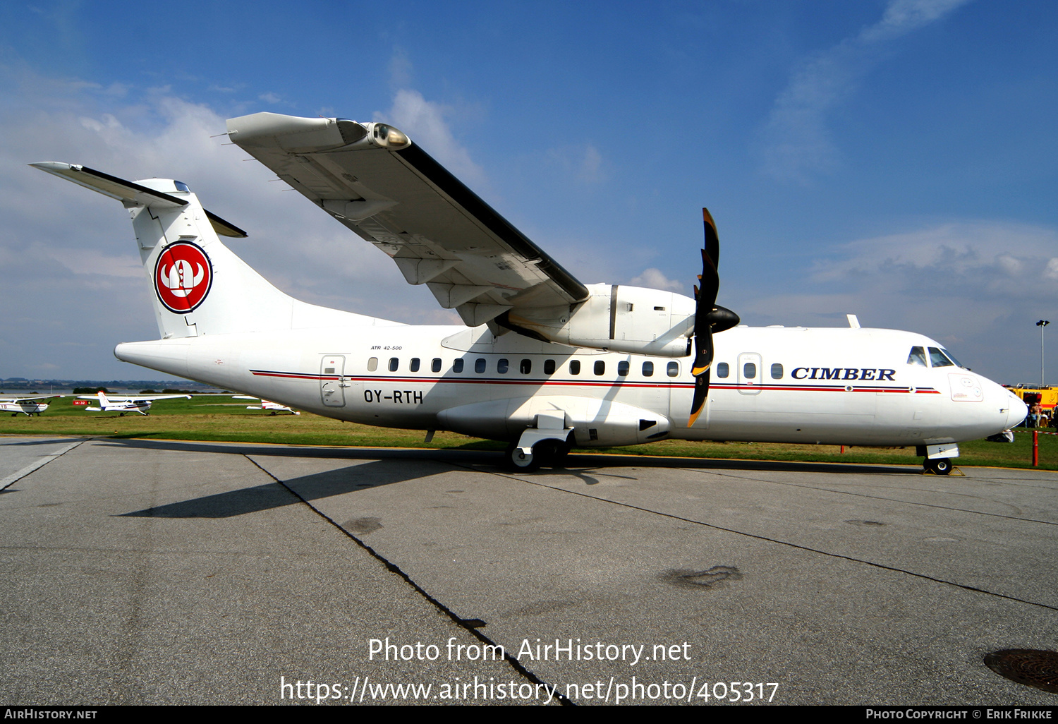 Aircraft Photo of OY-RTH | ATR ATR-42-500 | Cimber Air | AirHistory.net #405317