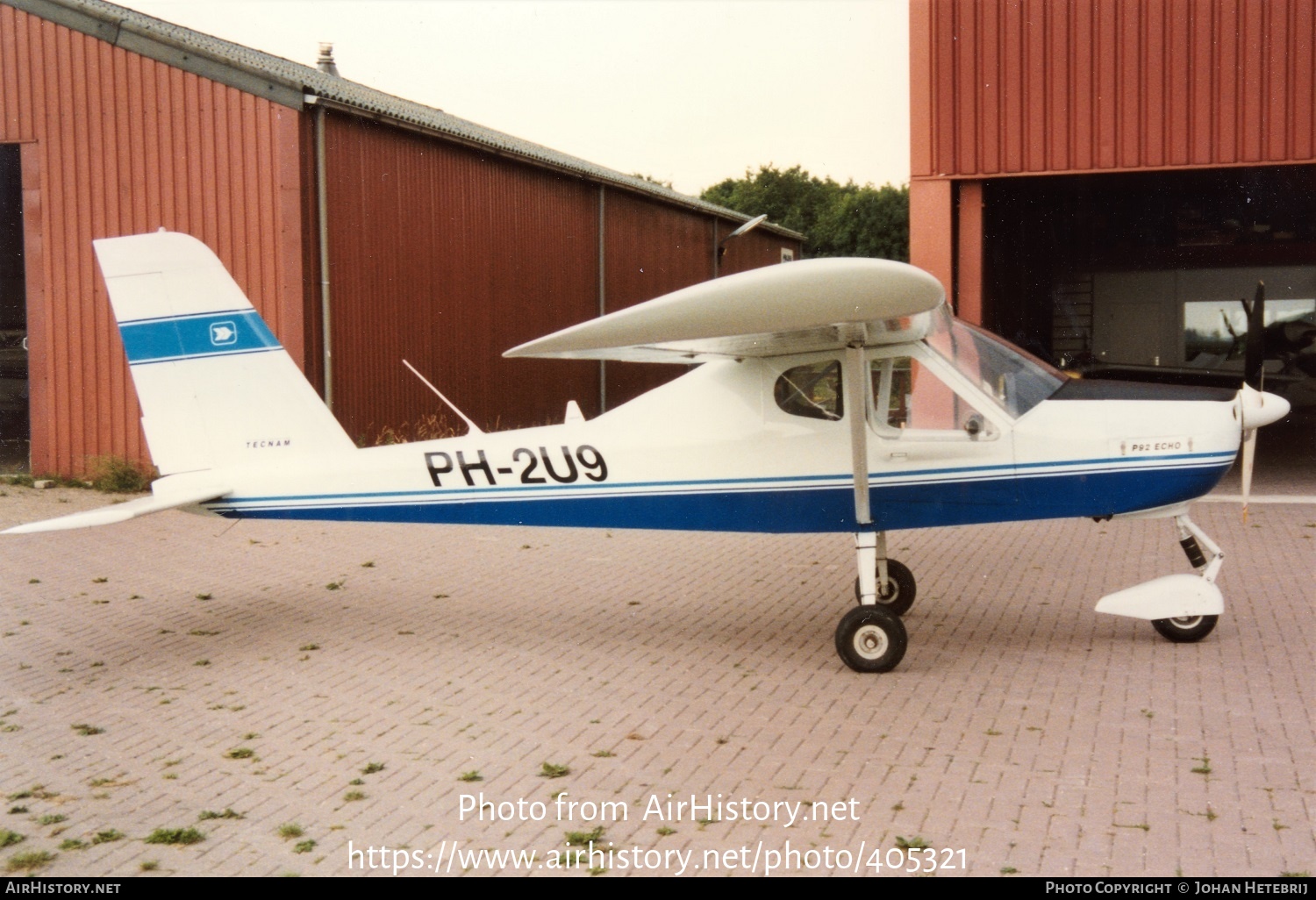 Aircraft Photo of PH-2U9 | Tecnam P-92 Echo | AirHistory.net #405321