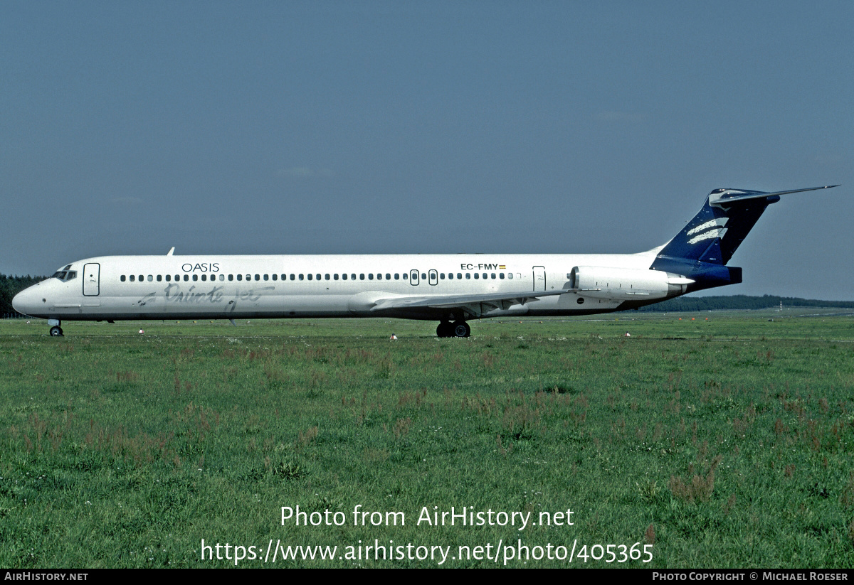 Aircraft Photo of EC-FMY | McDonnell Douglas MD-83 (DC-9-83) | Oasis International Airlines | AirHistory.net #405365