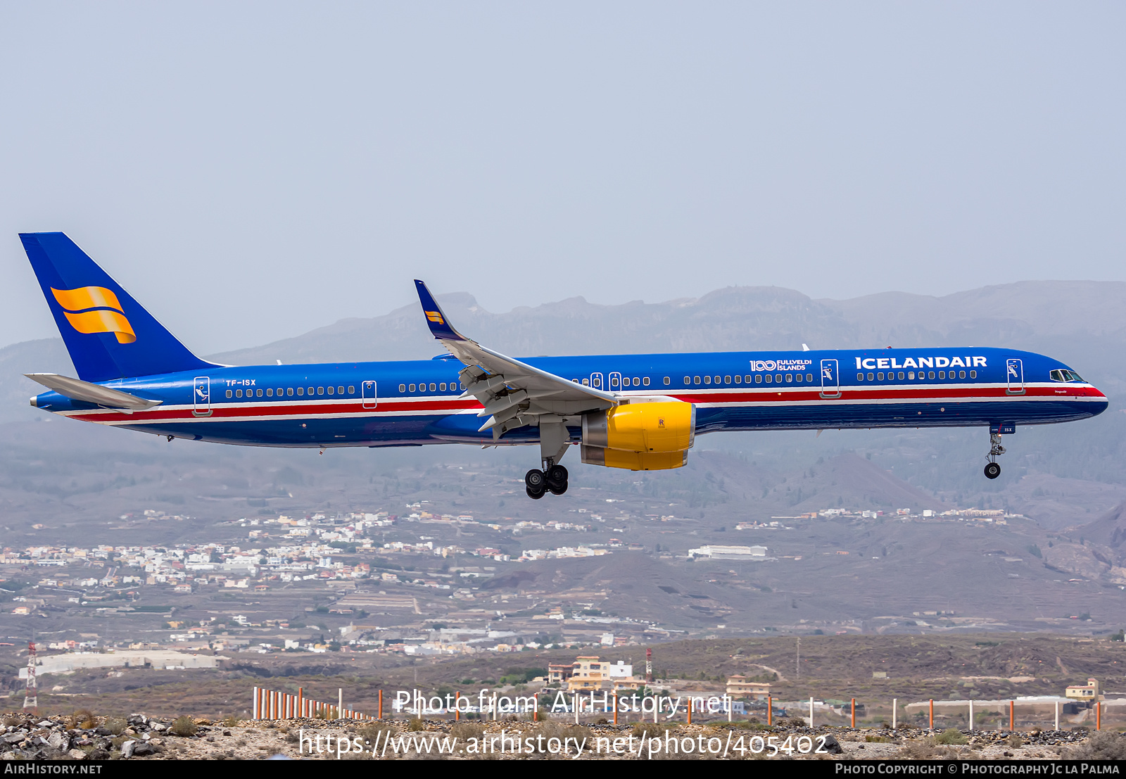 Aircraft Photo of TF-ISX | Boeing 757-3E7 | Icelandair | AirHistory.net #405402