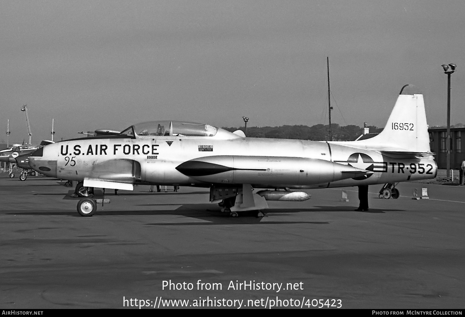 Aircraft Photo of 51-6952 / 16952 | Lockheed T-33A | USA - Air Force | AirHistory.net #405423