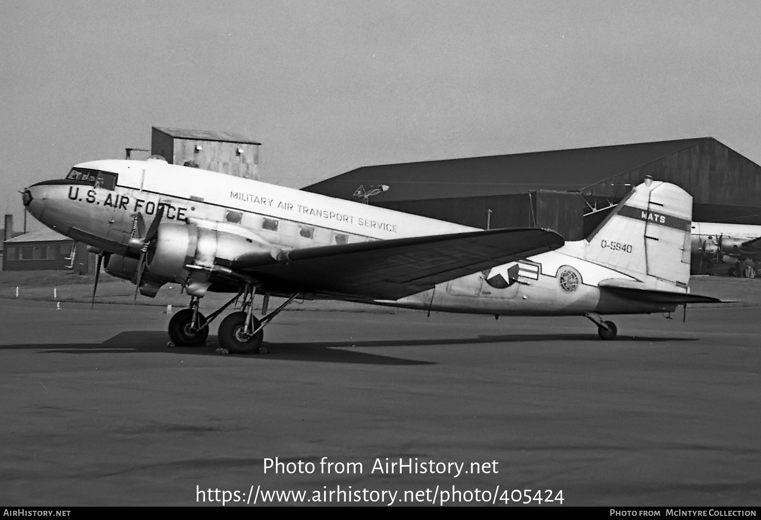 Aircraft Photo of 45-940 / 0-5940 | Douglas VC-47D Skytrain | USA - Air Force | AirHistory.net #405424