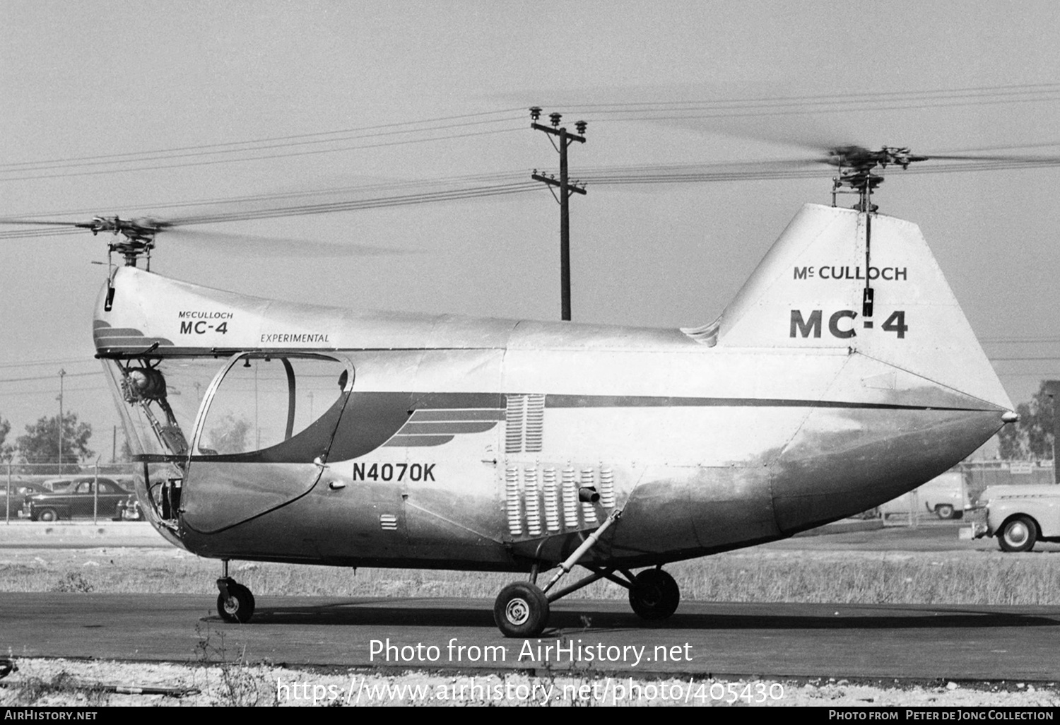 Aircraft Photo of N4070K | McCulloch MC-4 | AirHistory.net #405430