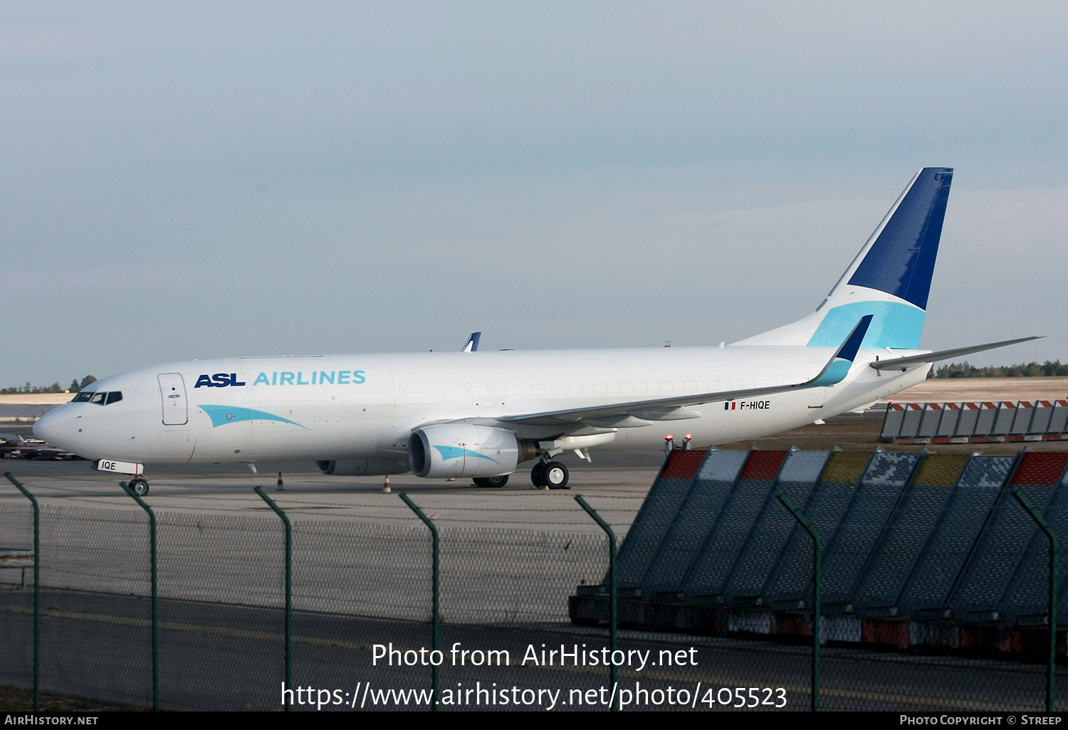 Aircraft Photo of F-HIQE | Boeing 737-8AS(BCF) | ASL Airlines ...