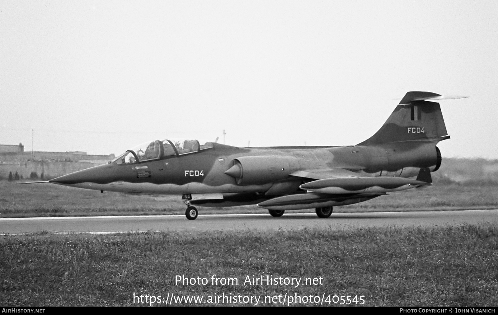 Aircraft Photo of FC04 | Lockheed TF-104G Starfighter | Belgium - Air Force | AirHistory.net #405545