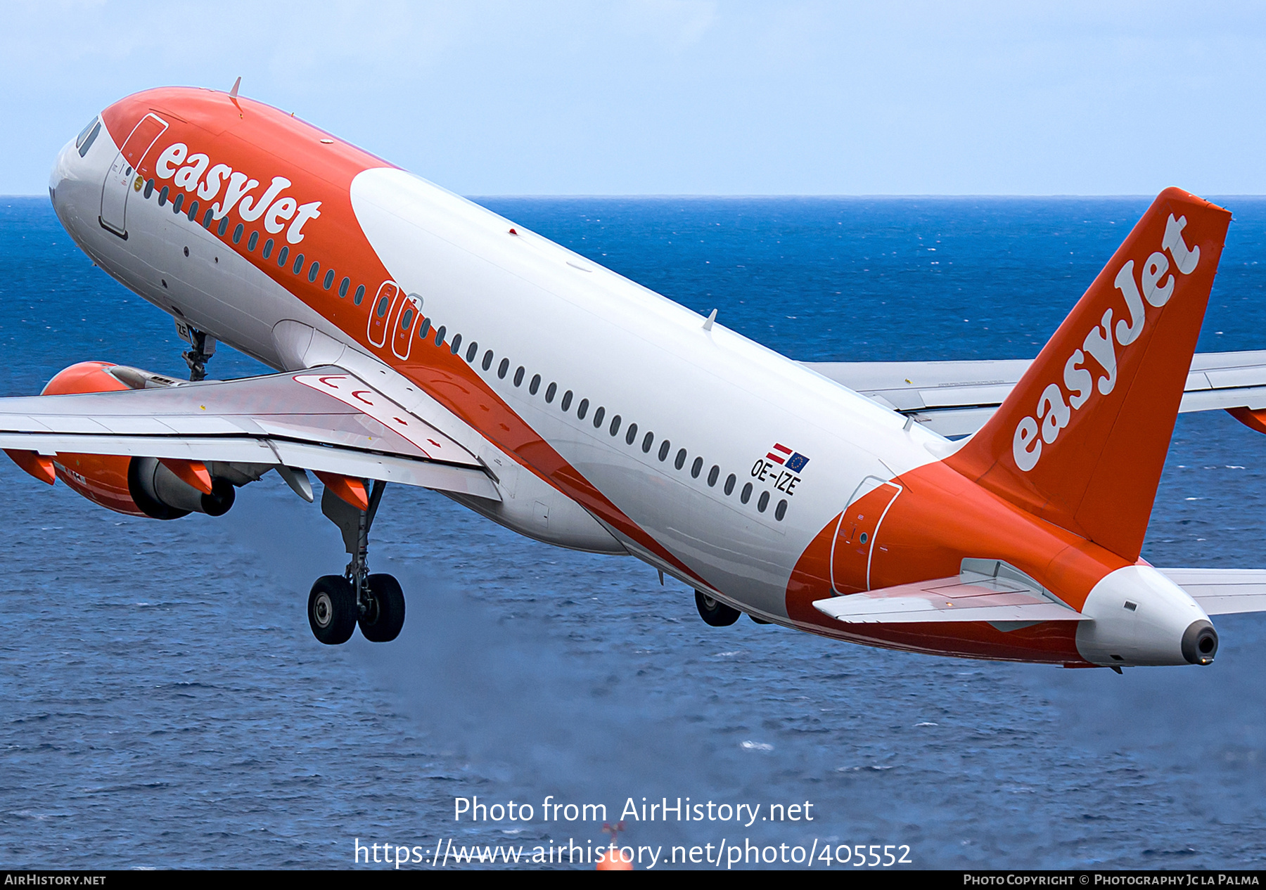 Aircraft Photo of OE-IZE | Airbus A320-214 | EasyJet | AirHistory.net #405552