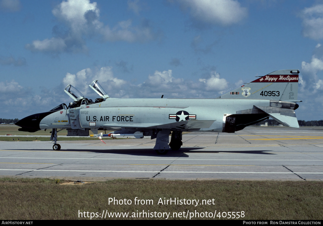 Aircraft Photo of 64-0953 / 40953 | McDonnell Douglas F-4D Phantom II | USA - Air Force | AirHistory.net #405558