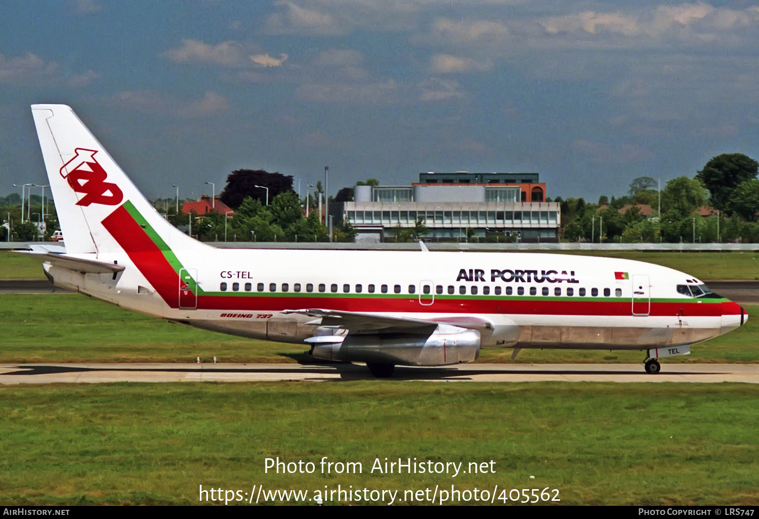 Aircraft Photo of CS-TEL | Boeing 737-282/Adv | TAP Air Portugal | AirHistory.net #405562