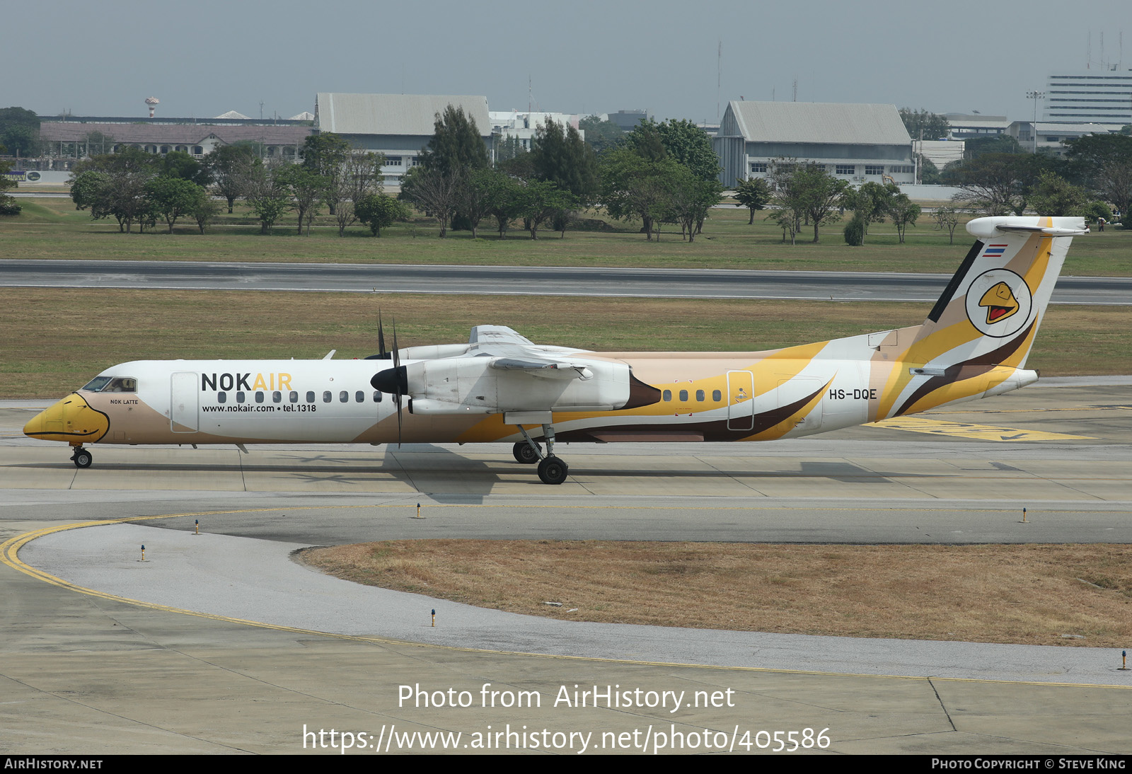 Aircraft Photo of HS-DQE | Bombardier DHC-8-402 Dash 8 | Nok Air | AirHistory.net #405586