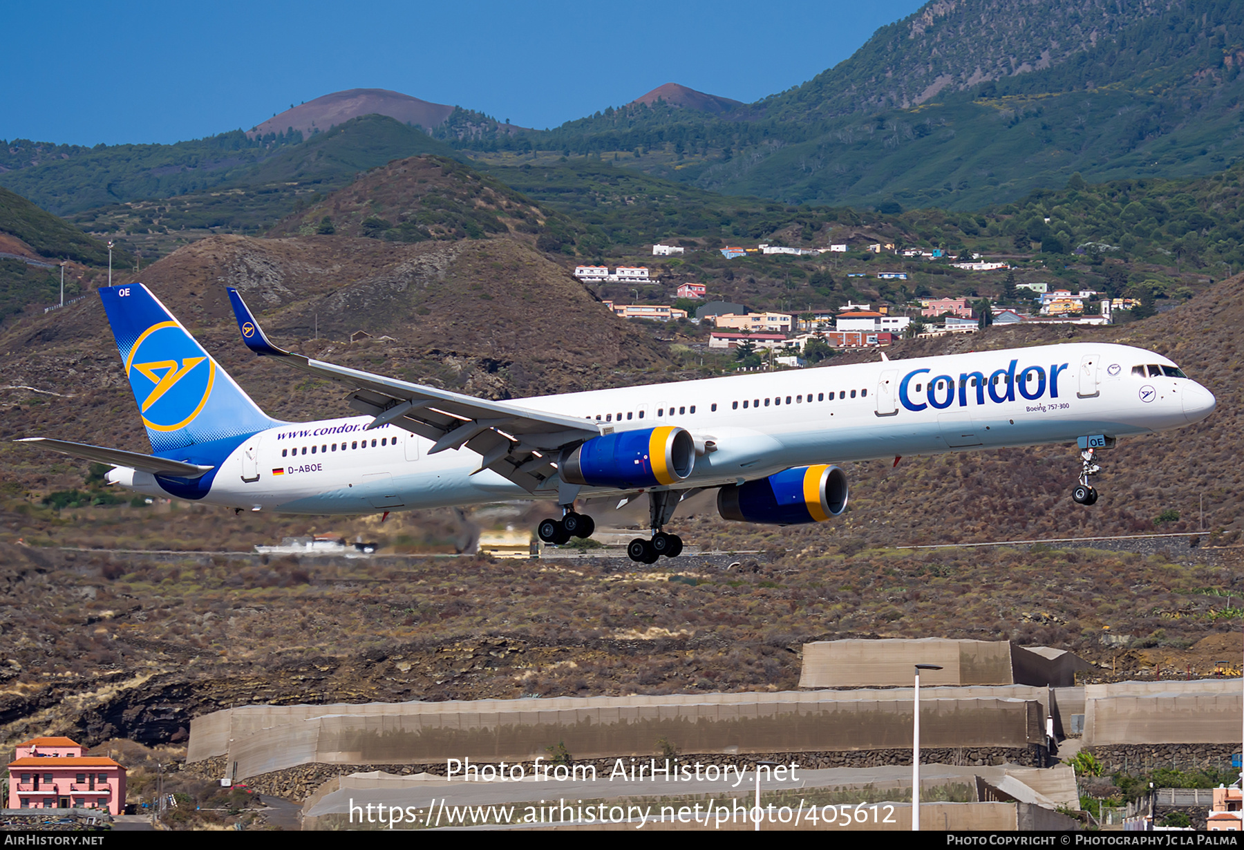 Aircraft Photo of D-ABOE | Boeing 757-330 | Condor Flugdienst | AirHistory.net #405612