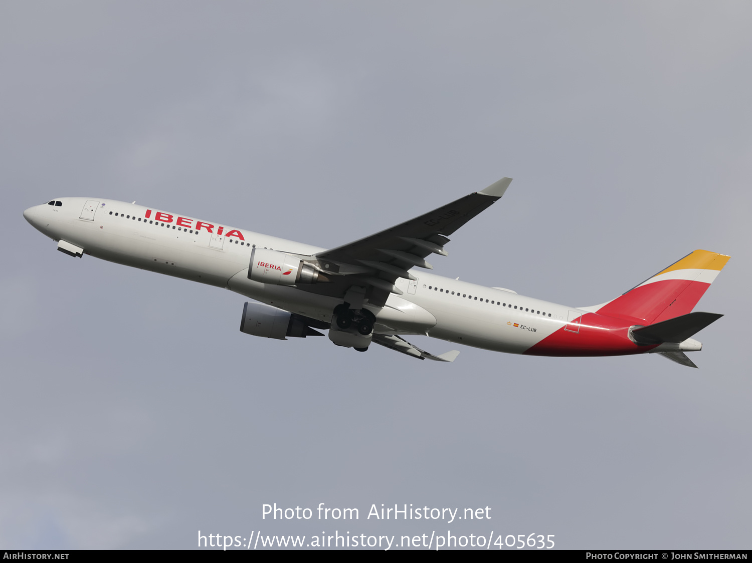 Aircraft Photo of EC-LUB | Airbus A330-302 | Iberia | AirHistory.net #405635