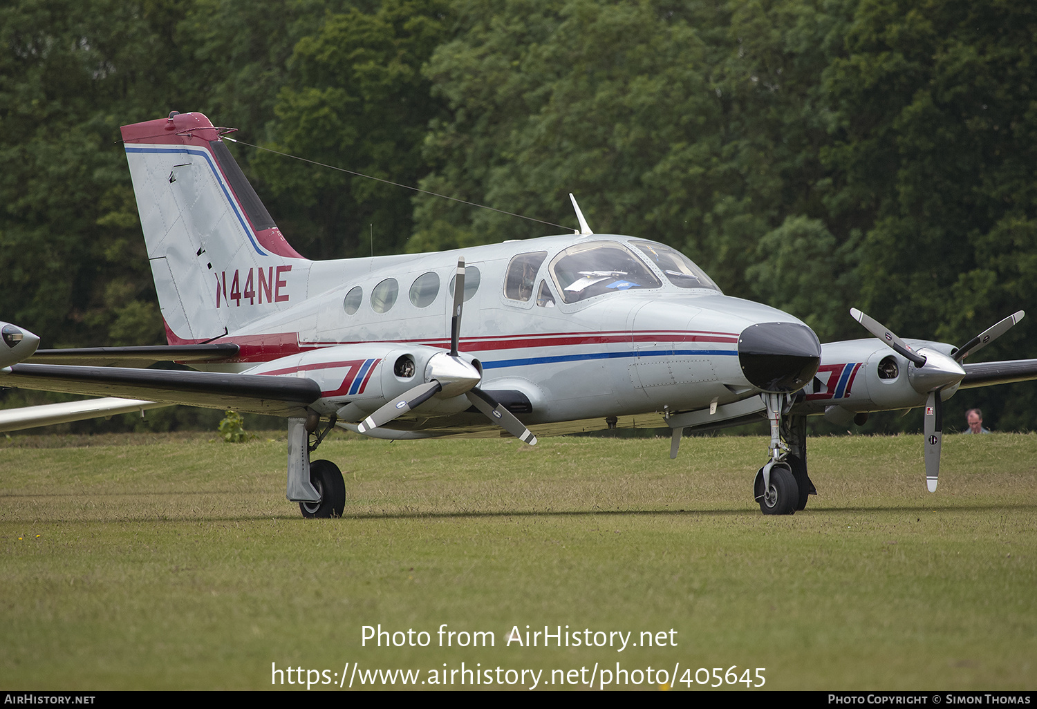 Aircraft Photo of N44NE | Cessna 414 | AirHistory.net #405645