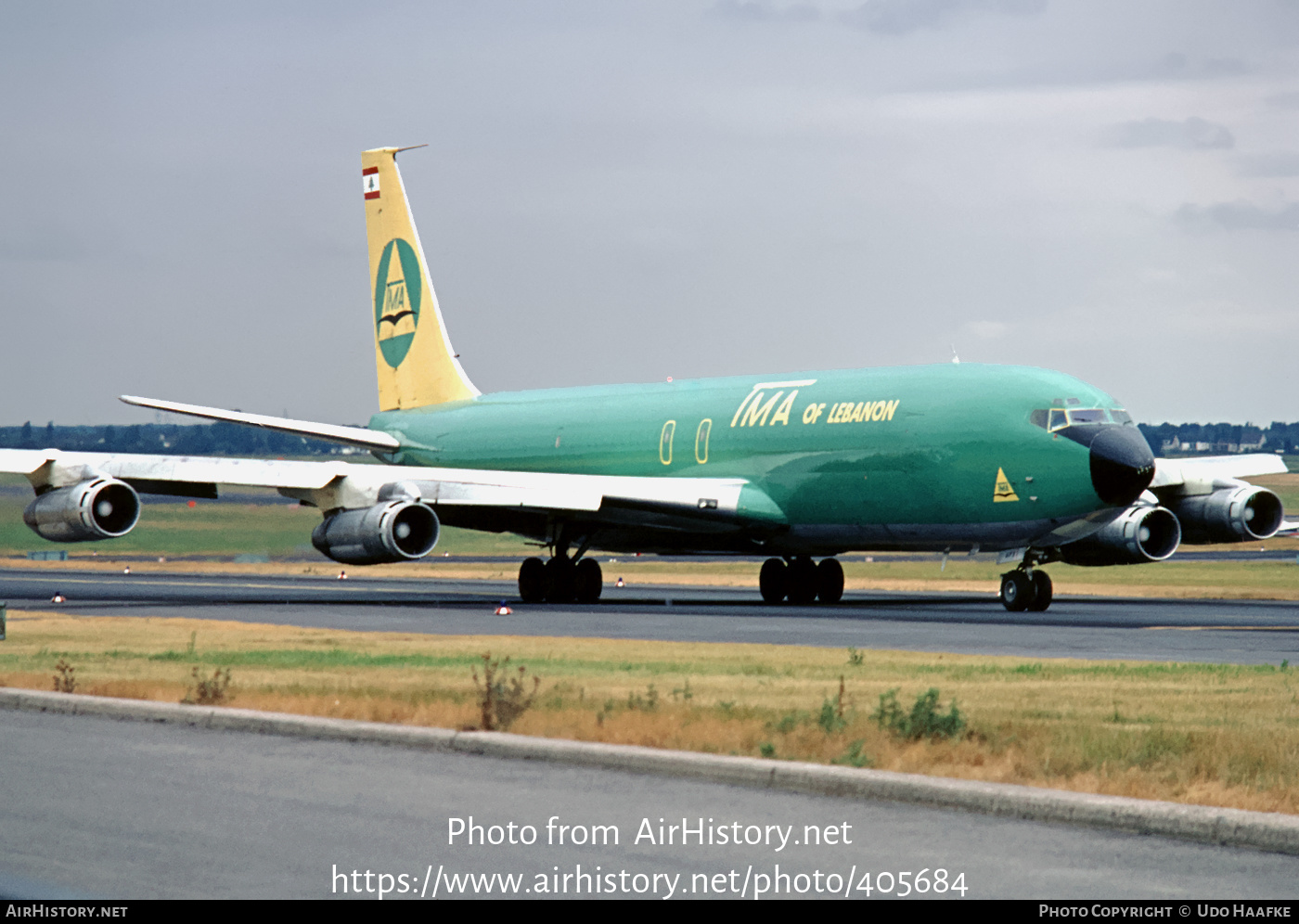 Aircraft Photo of OD-AFX | Boeing 707-327C | TMA of Lebanon - Trans Mediterranean Airways | AirHistory.net #405684