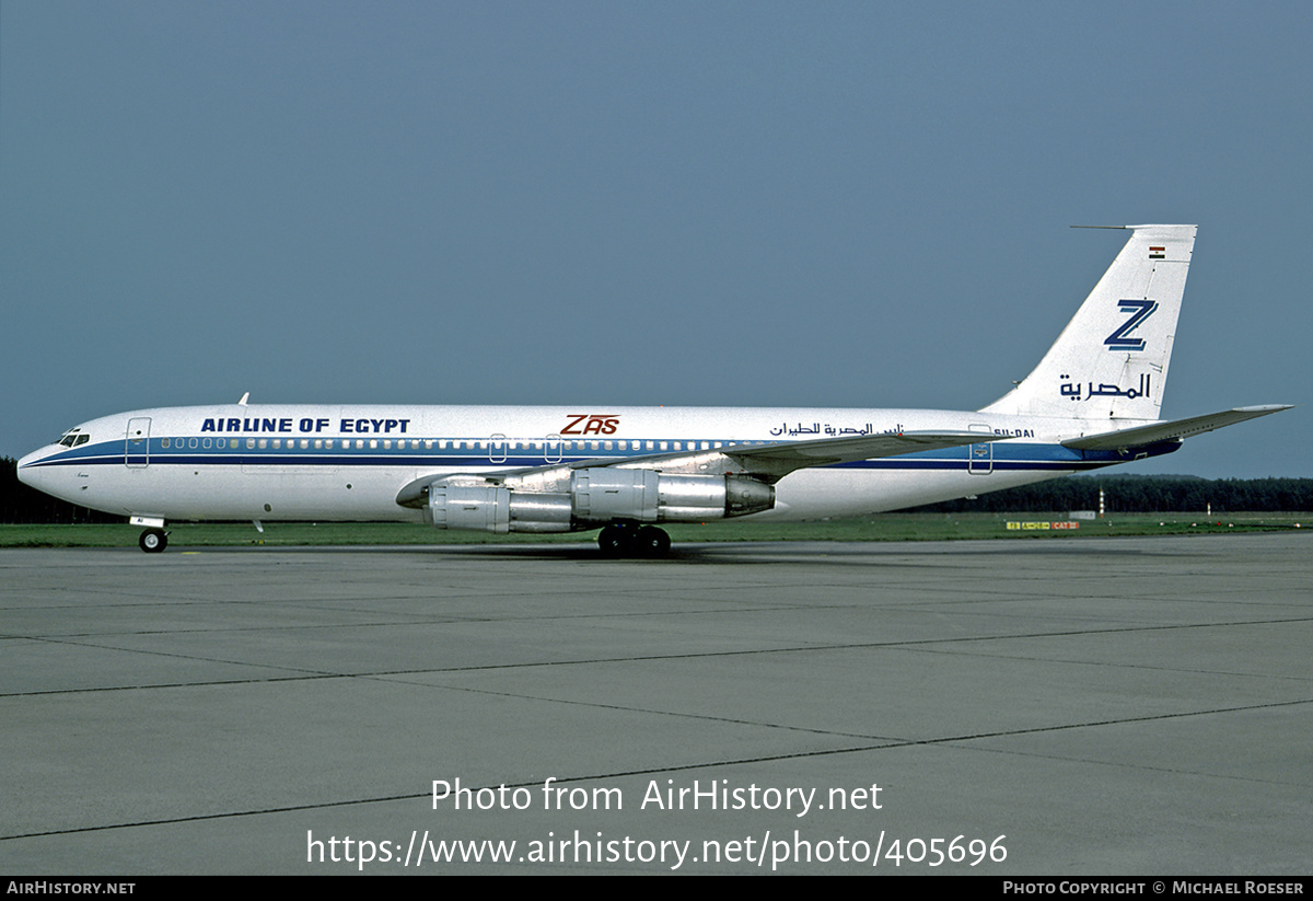 Aircraft Photo of SU-DAI | Boeing 707-365C | ZAS Airline of Egypt | AirHistory.net #405696