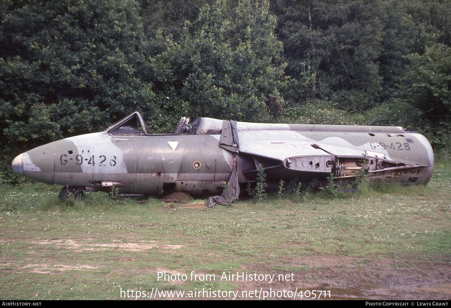 Aircraft Photo of G-9-428 / WV395 | Hawker Hunter F4 | AirHistory.net #405711