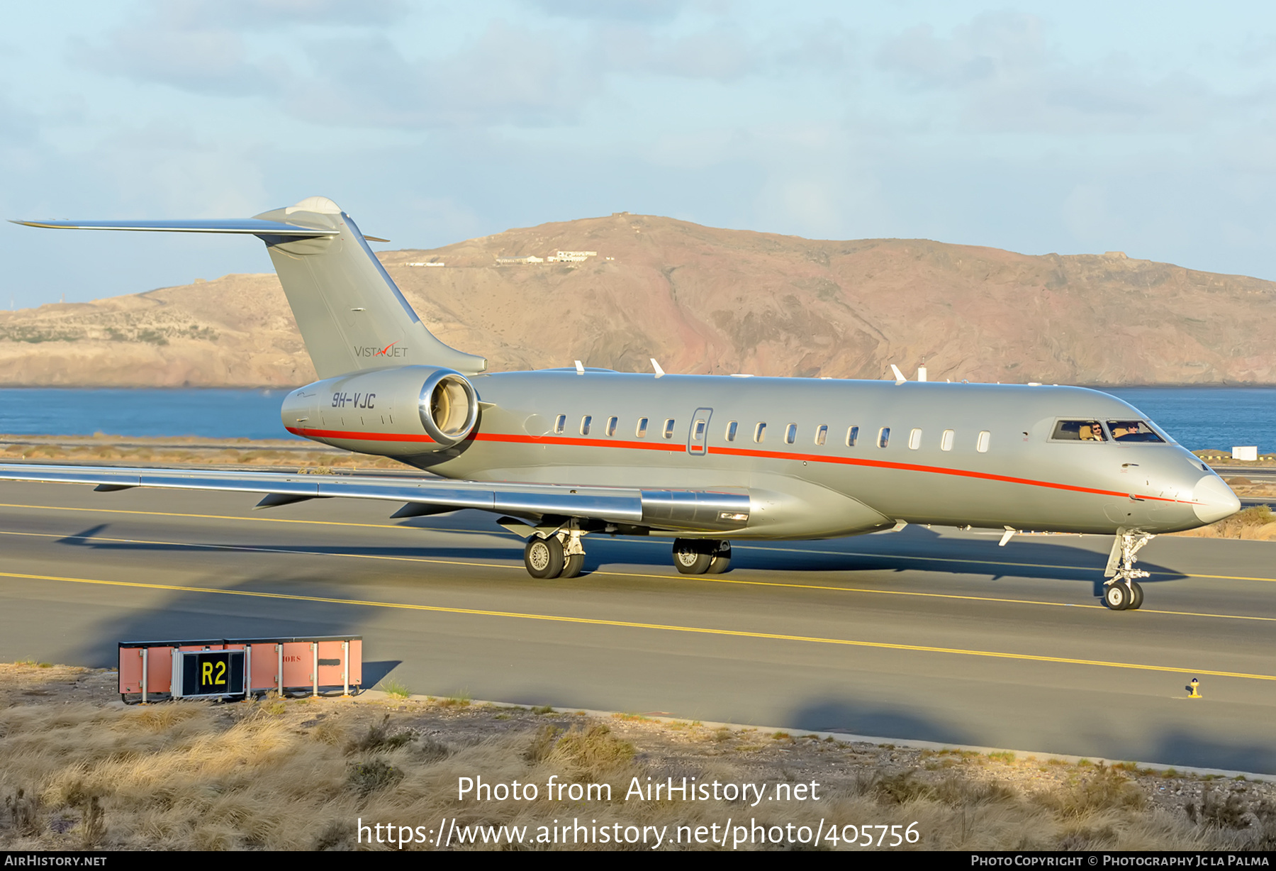 Aircraft Photo of 9H-VJC | Bombardier Global 6000 (BD-700-1A10) | VistaJet | AirHistory.net #405756