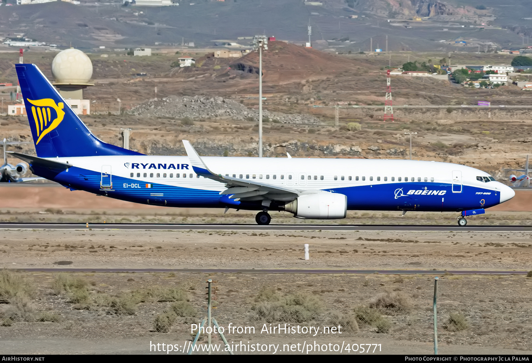 Aircraft Photo Of EI-DCL | Boeing 737-8AS | Ryanair | AirHistory.net ...