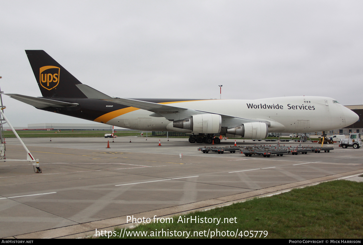 Aircraft Photo of N580UP | Boeing 747-428F/SCD | United Parcel Service - UPS | AirHistory.net #405779