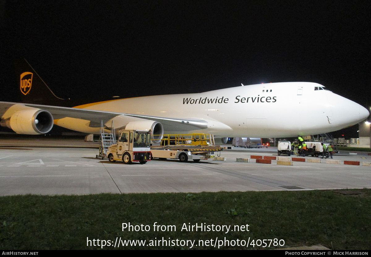 Aircraft Photo of N573UP | Boeing 747-44AF/SCD | United Parcel Service - UPS | AirHistory.net #405780