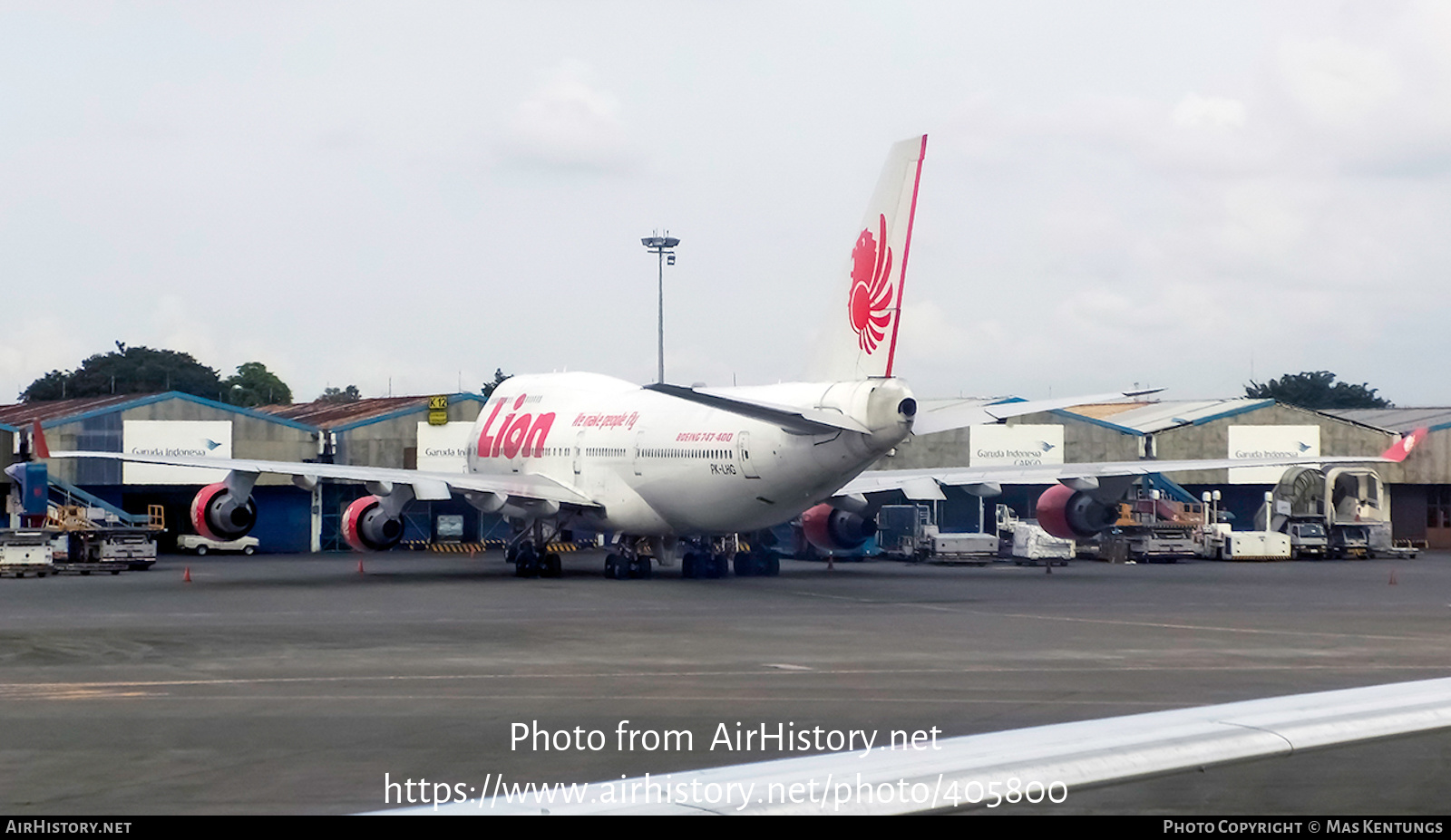 Aircraft Photo of PK-LHG | Boeing 747-412 | Lion Air | AirHistory.net #405800