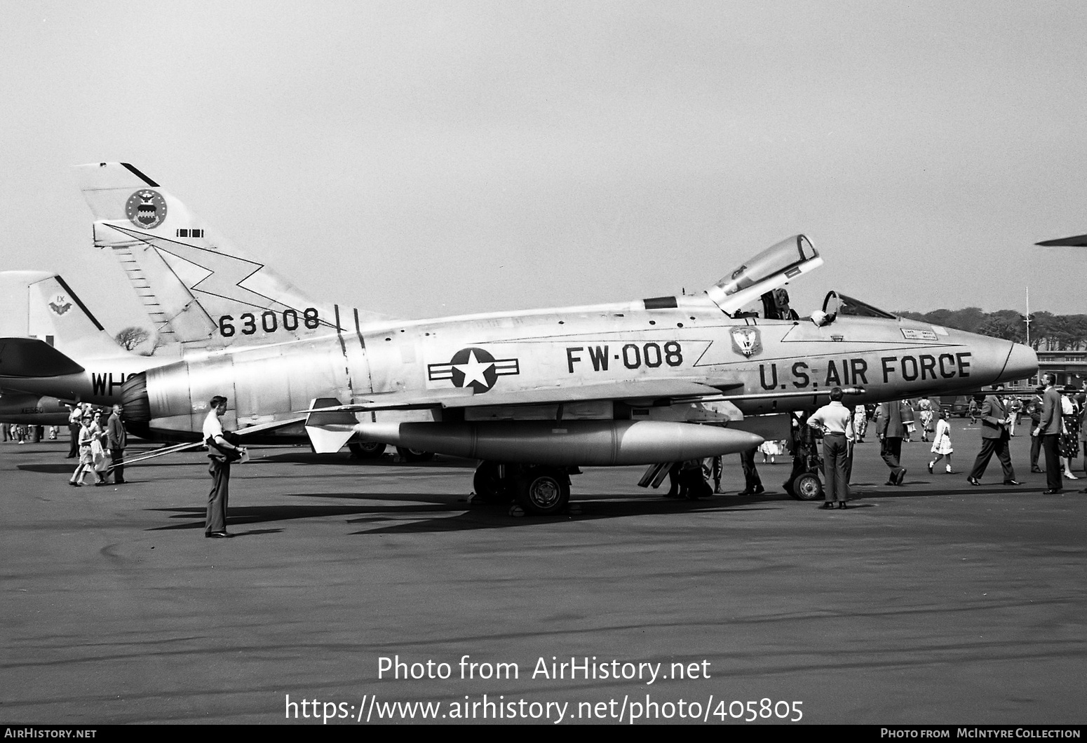 Aircraft Photo of 56-3008 / 63008 | North American F-100D Super Sabre | USA - Air Force | AirHistory.net #405805